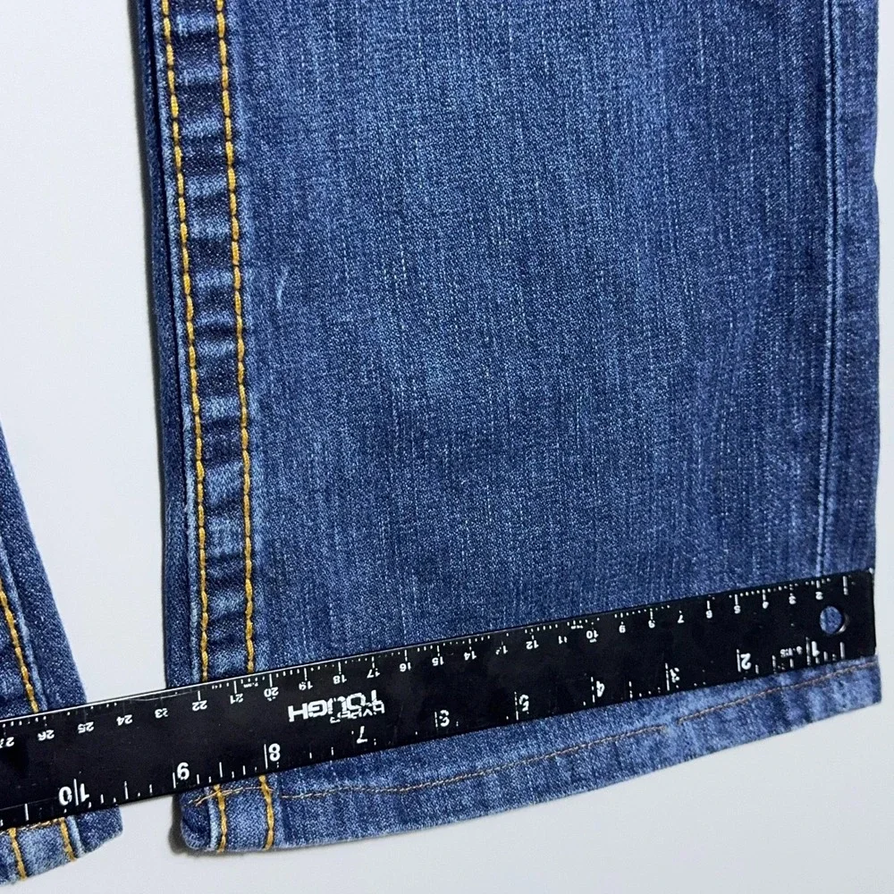 True Religion Billy Big T Y2K Distressed Jeans Mens Size 31 Blue Streetwear